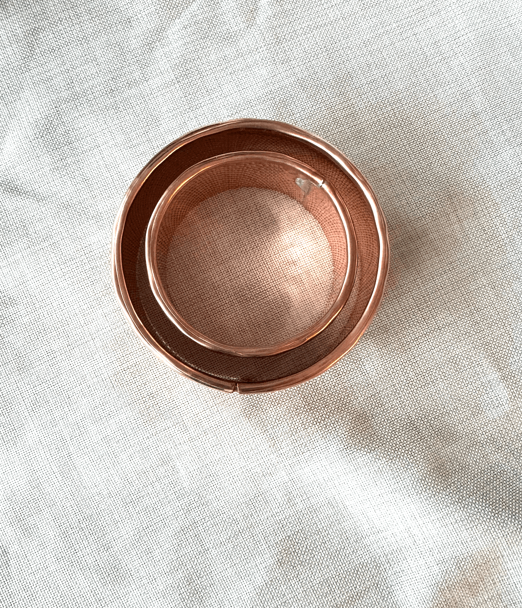 Copper Biscuit Cutters - 4"