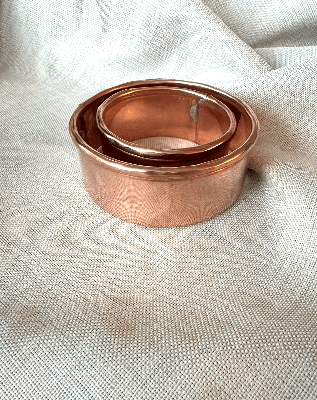 Copper Biscuit Cutters - 3"