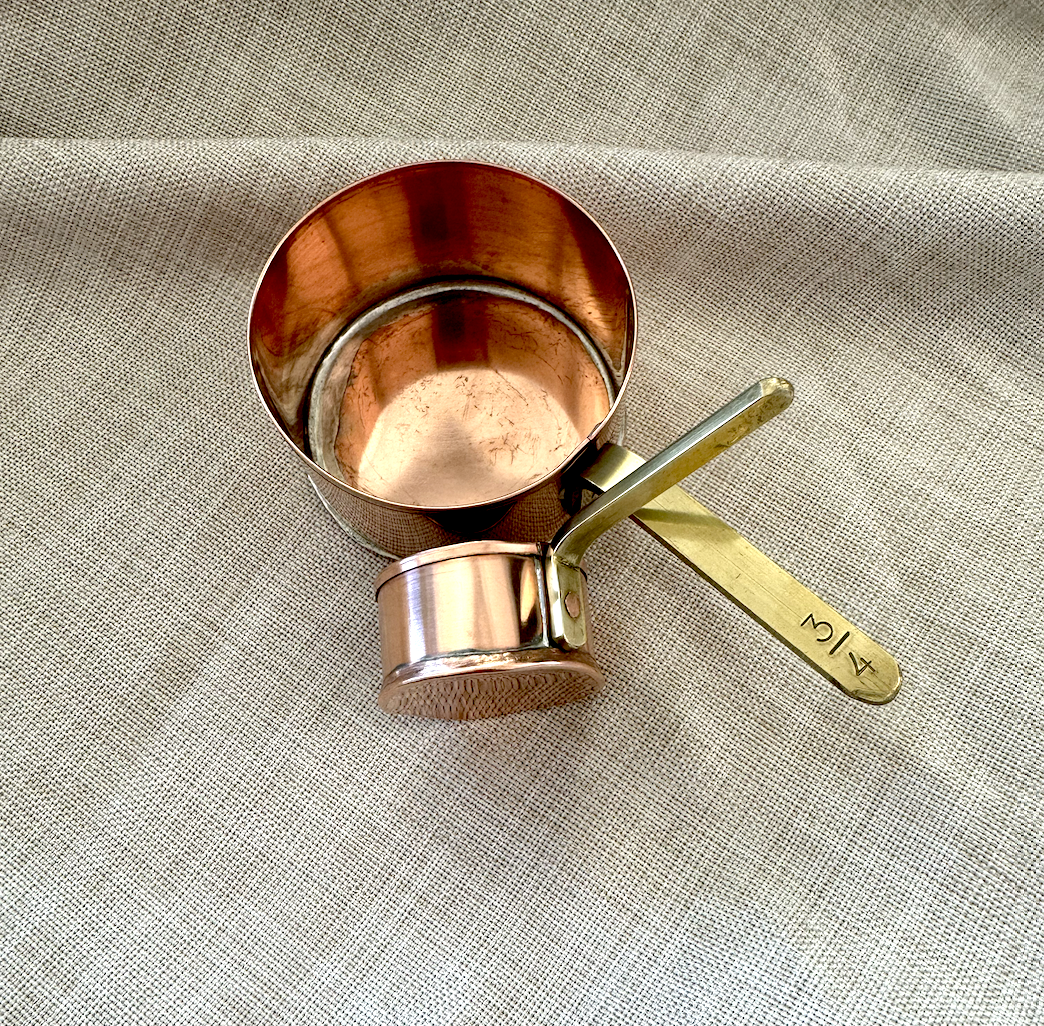 Copper Measuring Cups - Special Sizes